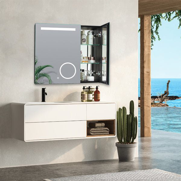 LED-Lighted Medicine Cabinet Mirrors