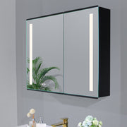 34x26 LED Lighted Medicine Cabinet with Defogger - Recessed or Surface Mount, Dimmable, 3 Color Temps