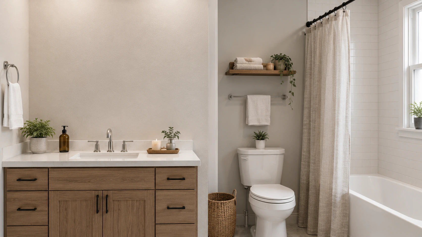 Frameless rectangle · matte vanity