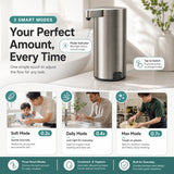 Touchless Soap Dispenser, Stainless Steel, Clog-Free