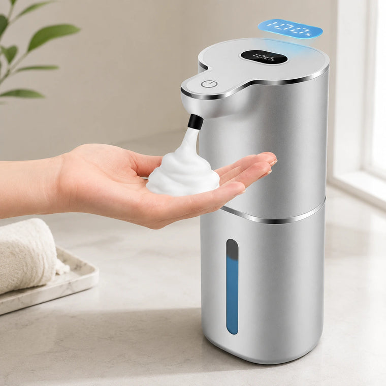 Touchless Soap Dispenser, Stainless Steel, Clog-Free