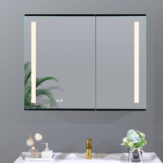34×26 LED Medicine Cabinet with Defogger