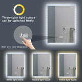 Mosaic Edges Bathroom Vanity Mirror with Defogger