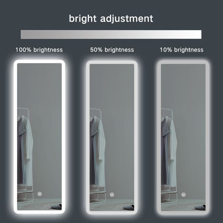Full Length Bedroom Dressing Mirror with Lights