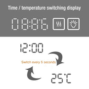 3x Magnifying Smart Bathroom Mirror with Lights, Anti Fog (Defogger)